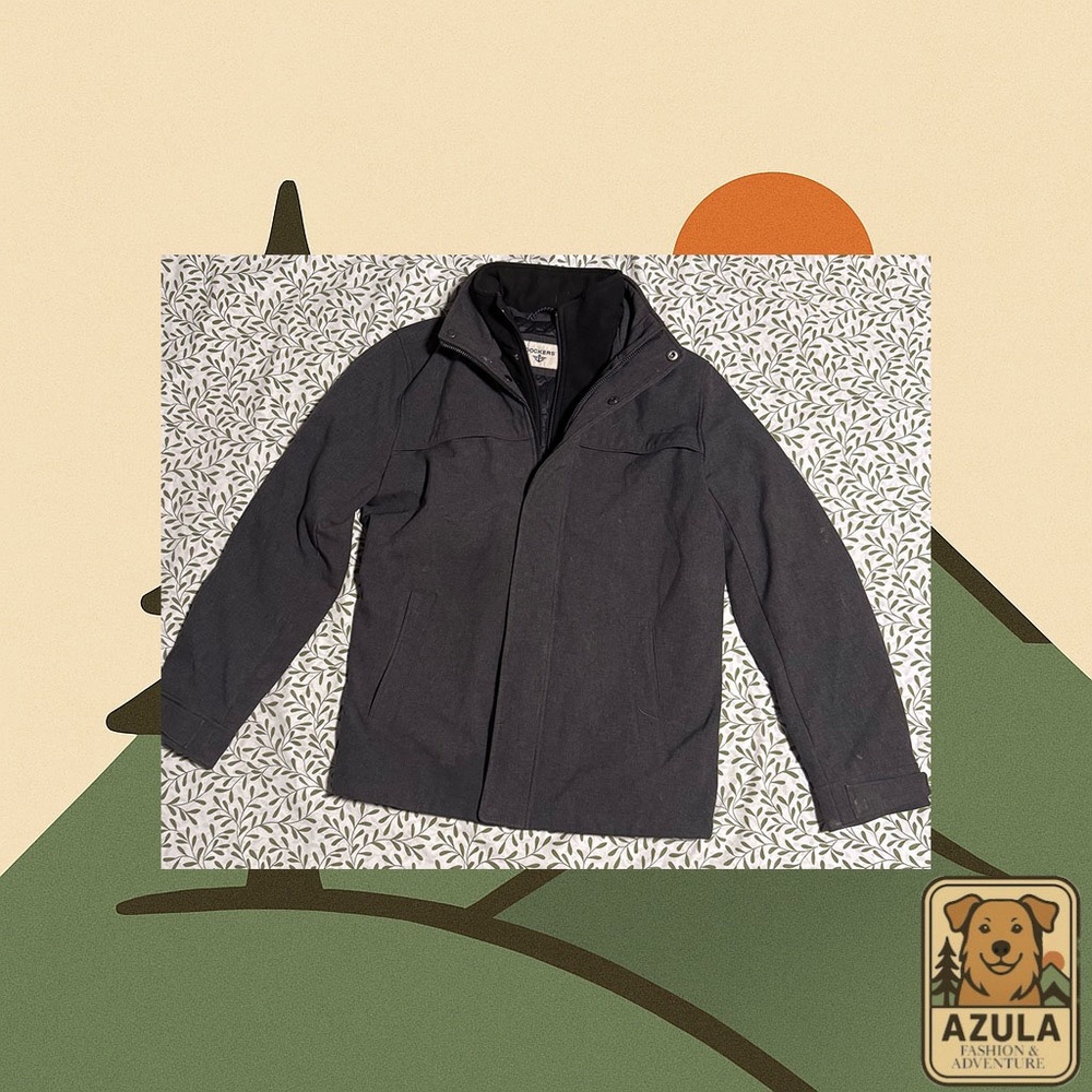 Charcoal Grey Medium men’s jacket. DOCKERS